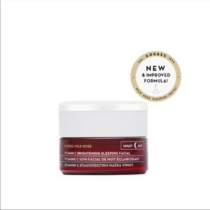 Korres Wild Rose Vit C Brightening Sleeping Facial 😊